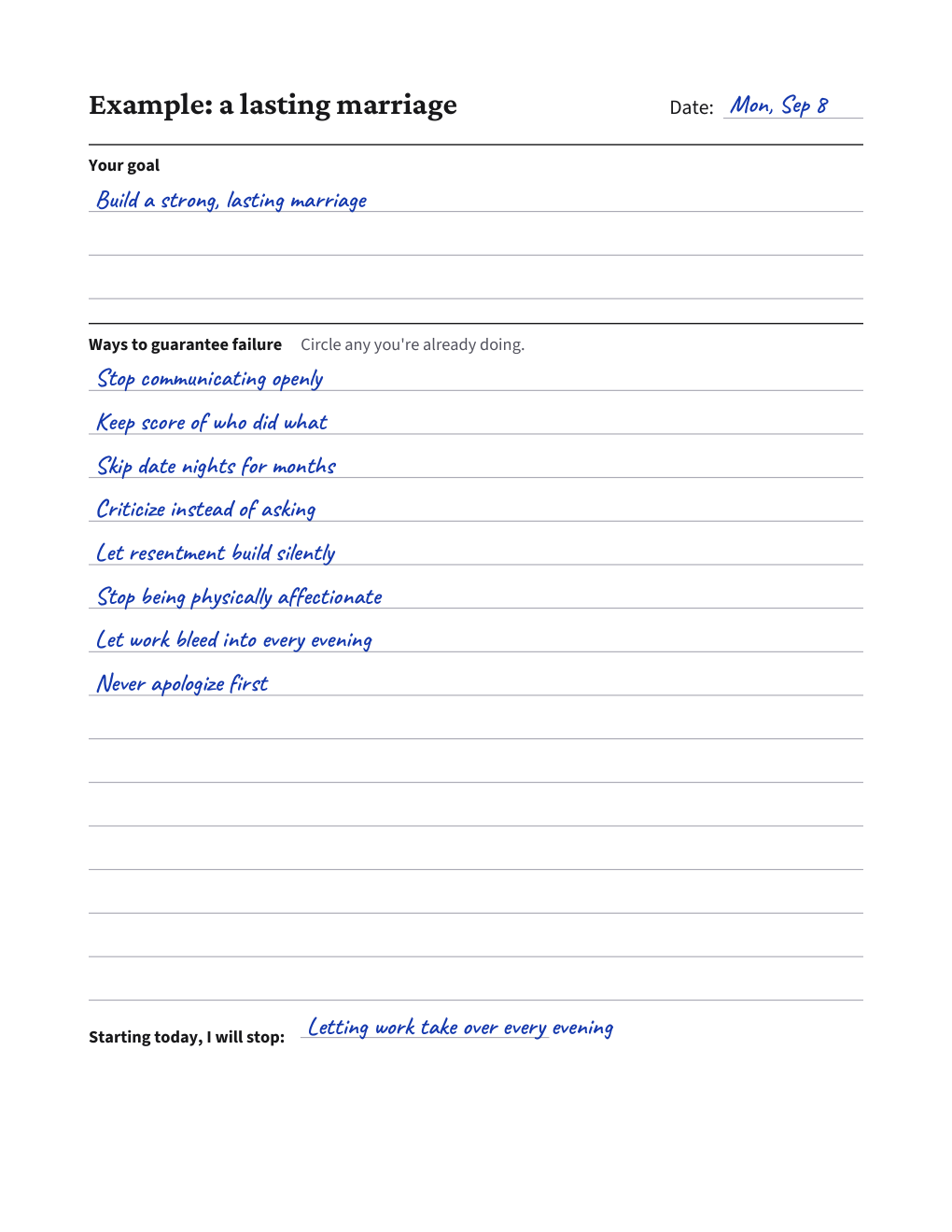 Inversion Worksheet